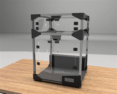 metal 3d printer enclosure|fully 3d printed enclosure.